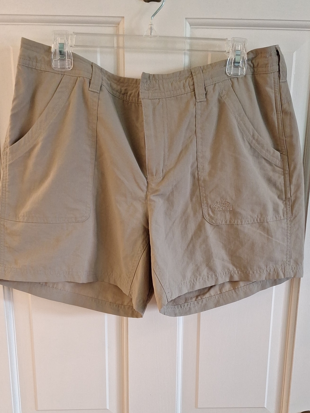 The North Face Women's Light Khaki Hiking Shorts